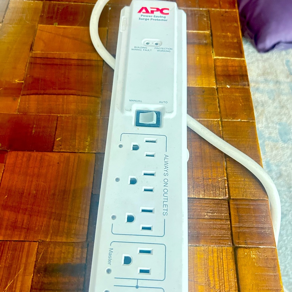 APC Surge Protector with Multiple Outlets